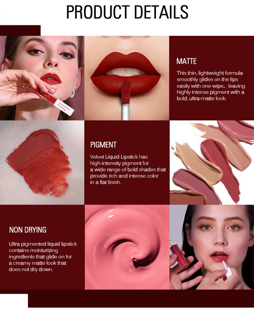 Long Lasting Non Drying Matte Makeup Lipgloss - Qidicosmetics